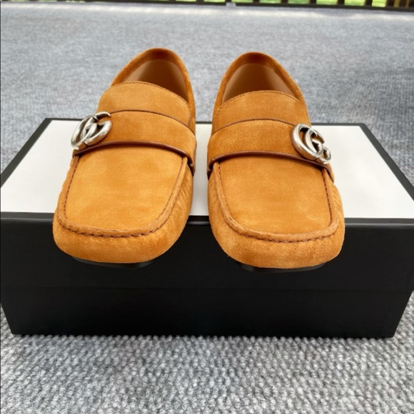 ❌ SOLD ❌ GUCCI Suede Mens Driver Loafers - Picture 6 of 6